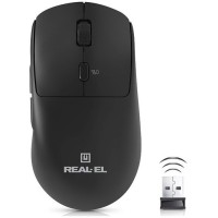 Миша Real-EL RM-355W Wireless Black (EL123200054)