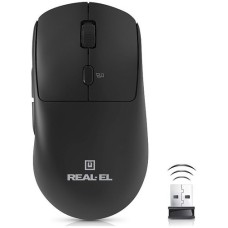 Миша Real-EL RM-355W Wireless Black (EL123200054)