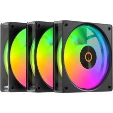 Кулер Ocypus Gamma F12 Elite ARGB Black 3pcs (GAMMA-F12-BK3AM00E-GL)