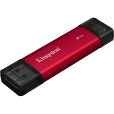 Зовнішній SSD-накопичувач Kingston Dual Portable 2TB Red (SPSD/2TB)