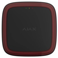 Бездротовий адресний пожежний оповіщувач світловий Ajax EN54 FireProtect (VAD) Jeweller Black