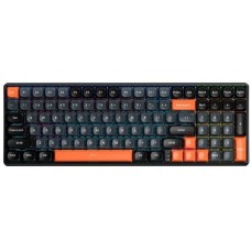 Клавіатура Aula S100 Brown Switch ENG/UKR Black/Yellow (6948391203157)