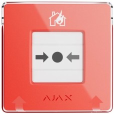 Тривожна кнопка Ajax ManualCallPoint Jeweller Red (37734)