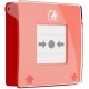 Тривожна кнопка Ajax ManualCallPoint Jeweller Red (37734)