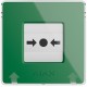 Тривожна кнопка Ajax ManualCallPoint Jeweller Green (44794)