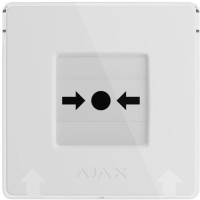 Тривожна кнопка Ajax ManualCallPoint Jeweller White (44796)