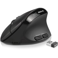 Миша Real-EL RM-490W Wireless Black (EL123200058)