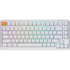 Клавіатура Keychron J1 82Key K Pro Banana QMK Hot-swap RGB UKR/ENG WL/BT/USB White (J1-Q4-UA)