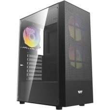 Корпус DARKFLASH A290 Black with window (A290 BLACK)