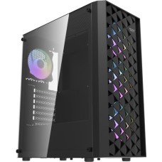 Корпус DARKFLASH DK351 Black with window (DK351 BLACK)