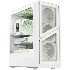 Корпус Gamemax Aeris 330 GB White with window (AERIS 330 GW)