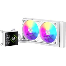 Система рідинного охолодження Gamemax GLACIER 240 LCD WH