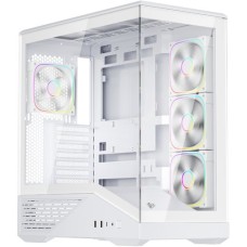Корпус 1stPlayer GM7-WH-3FN7R-W-1FN7-W White with window
