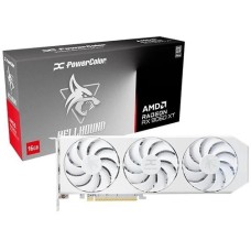 Відеокарта PowerColor RX 9060 XT Hellhound Spectral White (RX9060XT 16G-L/OC/WHITE)