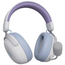 Гарнітура Ajazz AHM08 Max WL/BT Purple/White/Blue (AHM08-MAX-PWB)