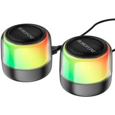 Колонки BOROFONE BP12 Colorful Black (6974443387179)