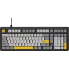 Клавіатура Ajazz AK980 Max Magnetic Switches USB Black/Grey/Yellow (AK980-MAX-M-BGY)
