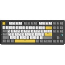 Клавіатура Ajazz AK870 V2 Flying Fish Switch ENG/UKR USB Black/Grey/Yellow (AK870-V2-FF-BGY)