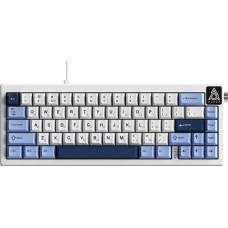 Клавіатура Ajazz AK650 Sea Salt Switches ENG/UKR USB Blue/White/Blue (AK650-SS-BWB)