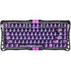 Клавіатура Gravastar Mercury V75 Lite GravaStar Magnetic Blackcore USB Transparent Black (GS_V75_LITE_XTAL_BLK)