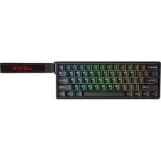 Клавіатура Aula WIN60 HE Magnetic Switch USB Black (6978080504029)