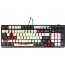 Клавіатура Bloody WS98 BLMS Red Plus Switch WL/BT/USB Pixels Red (WS98 (Pixels Red))