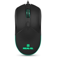 Миша Real-EL RM-515 USB Black (EL123200059)