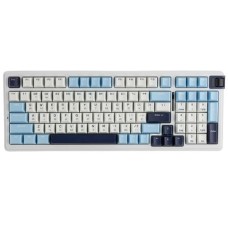 Клавіатура KZZI K98 Rainbow Switch ENG/UKR WL/BT/USB Polar White (6935280824999)