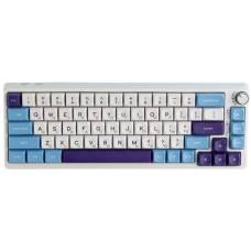 Клавіатура KZZI K68 Pro Rainbow Switch ENG/UKR WL/BT/USB Blue Sea (6977534870468)