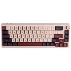 Клавіатура KZZI K68 Pro Rainbow Switch ENG/UKR WL/BT/USB Nezuko Purple (6977534870475)