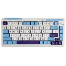 Клавіатура KZZI K75 Lite Rainbow Switch WL/BT/USB Blue Sea (6935280824654)