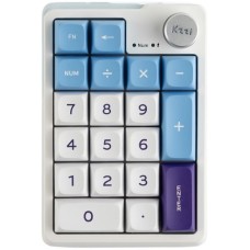Клавіатура KZZI K20 Meeting Switch WL/BT/USB Blue Sea (6935280823404)