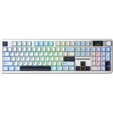 Клавіатура Aula F108 Pro WL/BT/USB White (6978080501318)