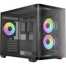 Корпус Ocypus Iota C50 Curve BK ARGB Black with window (OTA-C50-BKD300CD-GL)