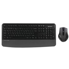 Комплект клавіатура+миша A4tech FG2500S Plus Wireless Grey (FG2500S Plus Grey)