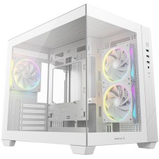 Корпус Deepcool CG330 3F White with window (R-CG330-WHNGM3-G)