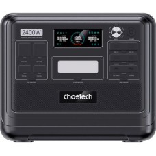 Зарядна станція Choetech BS008 2400W 2048Wh + Wi-Fi + BT (BS008-BQB)