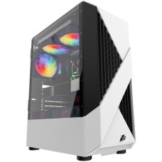 Корпус 1stPlayer F3-A-WH-4F1 600W White with window (F3-A-WH-4F1-PS-600FK-EU)