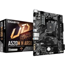 Материнська плата Gigabyte A520M H ARGB