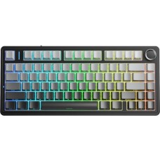 Клавіатура Aula F75 Gasket Reaper Switch Hot-Swap PBT Black/Grey (6948391209913)