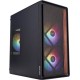 Корпус 1stPlayer WD1-BK-3F1 Black