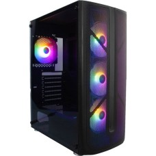 Корпус 1stPlayer X4-BK-4F1-PS-750FK Black with window (X4-BK-4F1-PS-750FK-EU)