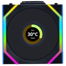 Кулер Lian-Li Uni Fan SL Wireless LCD 120 Black (G99.12SLLCD1W1B.00)