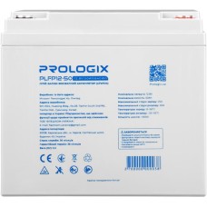 Батарея для інвертора ProLogix 12.8V 50AH 640Wh (PLFP12-50)