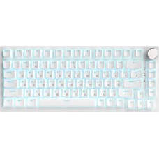 Клавіатура Ajazz AK820 Red Switch ENG/UKR USB White (AK820-R-W)