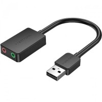 Зовнішня звукова карта Vention CDYBF Black