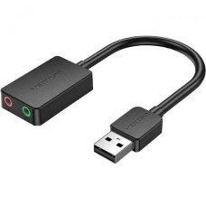 Зовнішня звукова карта Vention CDYBF Black