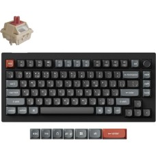 Клавіатура Keychron V1 Ultra Keychron Red Switch RGB UKR/ENG WL/BT/USB Black (V1U-D1-UA)