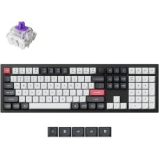 Клавіатура Keychron Q6 HE Gateron Magnetic Switch RGB UKR/ENG WL/BT/USB Black (Q6H-M1-UA)
