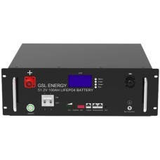 Батарея для інвертора GSL 51100 100Ah 51.2V 5.12kWh LiFePo4 (GSL51100-3.5U)